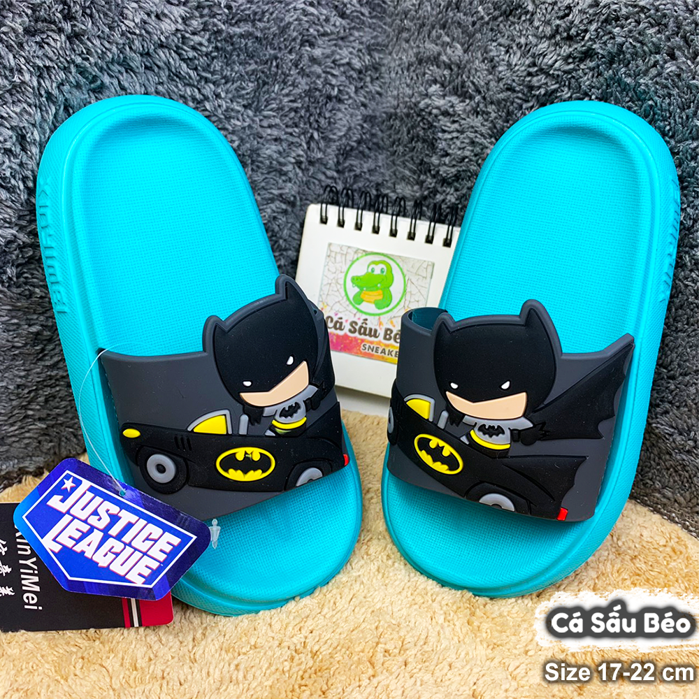 Dép lê và quai ngang Batman cực ngầu cho bé. Xả hàng cực rẻ
