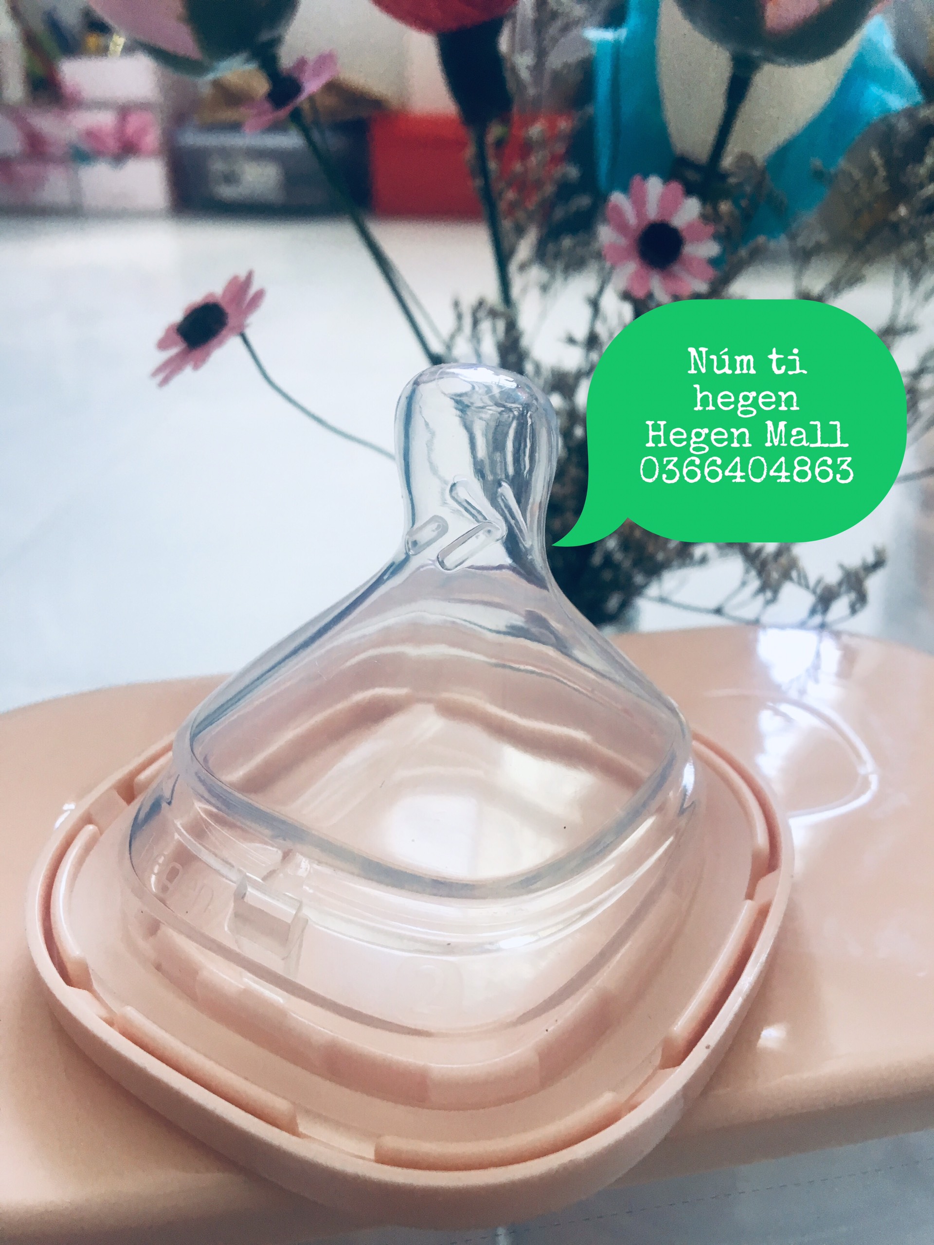 NÚM TI BÌNH SỮA HEGEN SIZE 1 (0+)