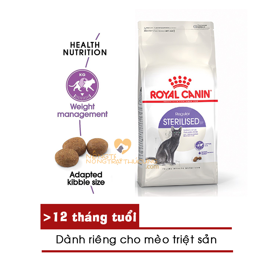 Thức Ăn Hạt Cho Mèo Triệt Sản ROYAL CANIN Sterilised - [Nông Trại Thú Cưng]