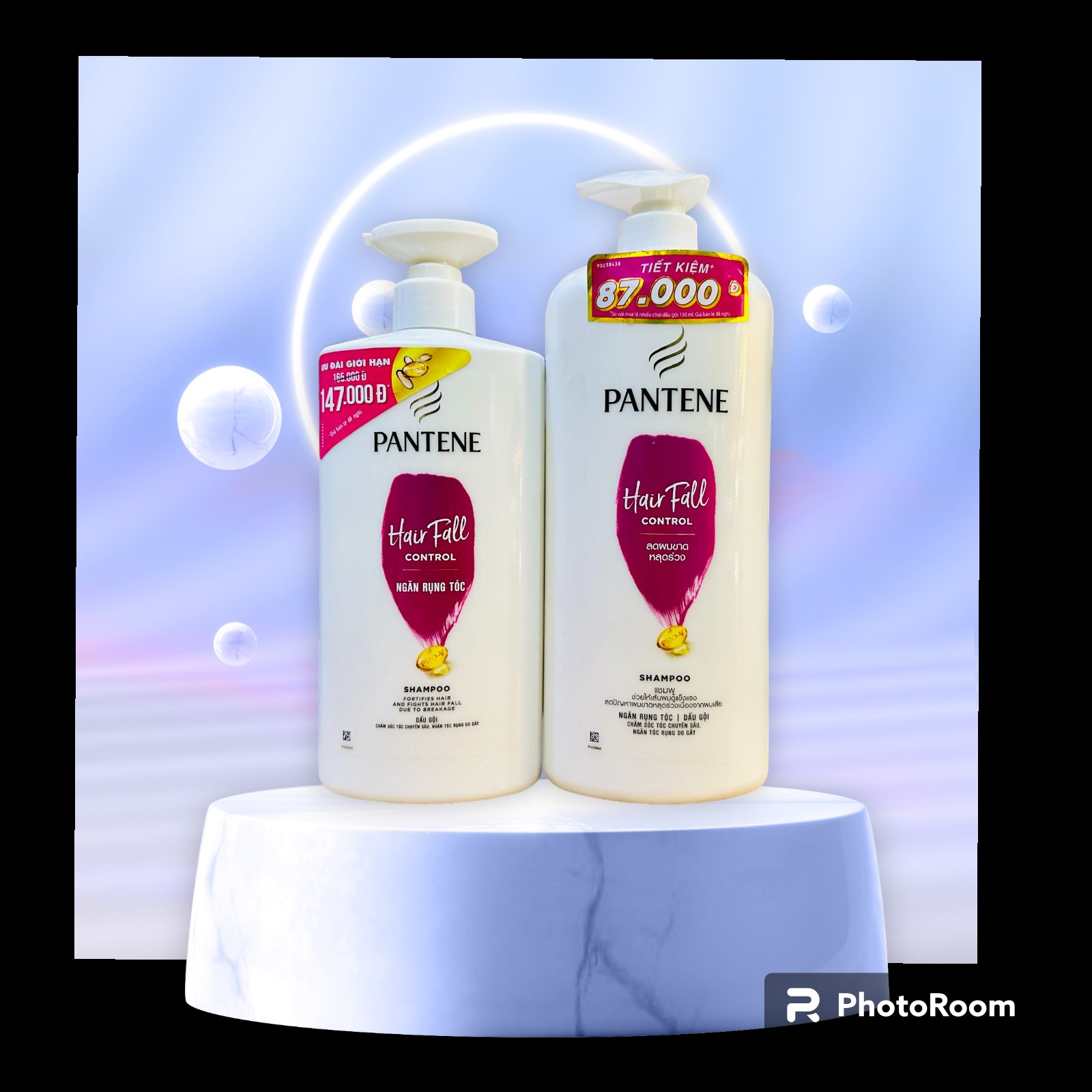 Dầu gội đầu - dầu xả pantene 1200ml/650ml