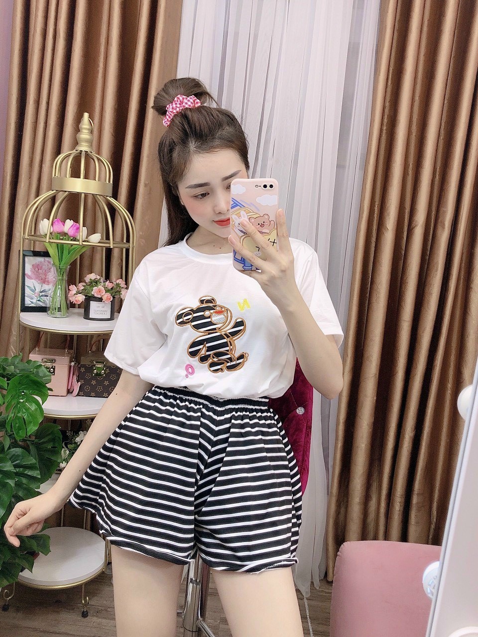 Bộ Đồ Nữ ❤️KHAI TRƯƠNG BÁN GIÁ VỐN XIN ĐÁNH GIÁ❤️  BỘ ĐÙI THUN COTTON ÁO, QUẦN VÁY SIÊU CUTE MẶC NHÀ, ĐI CHƠI ĐỦ MÀU