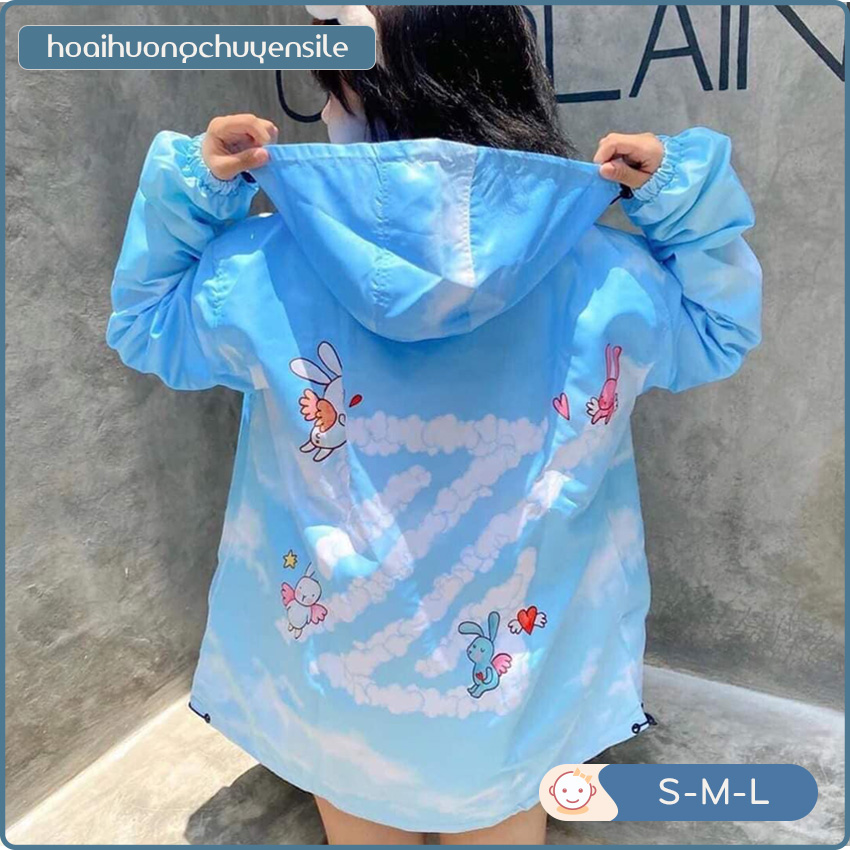 Áo Khoác Gió Nữ Chữ Z Form Rộng H&H CLOTHES-Áo Hoodie Nữ Chất Liệu Không Xù Đủ Size Lựa Chọn - Áo Nữ Kèm Ảnh Thật