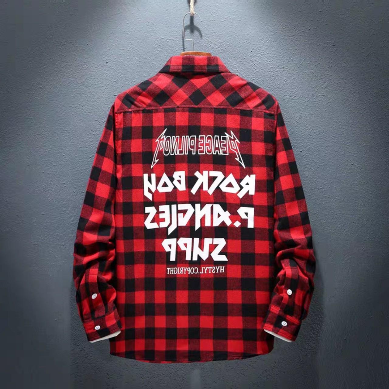 [HCM]Áo sơ mi caro nam phong cách Hàn Quốc cam kết y hình bao đẹp