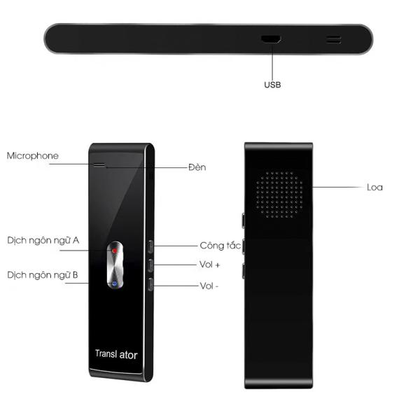 Pktl - máy phiên dịch giọng nói, văn bản 70+ language