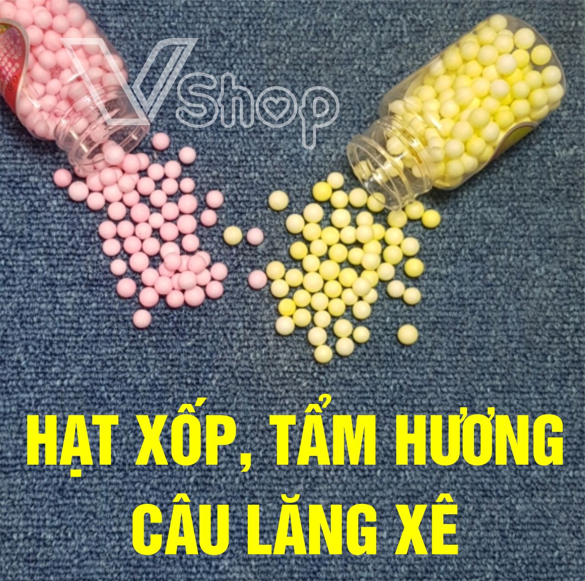 Hạt xốp câu lăng xê, ướp tẩm hương, hạt mồi câu cá lancer