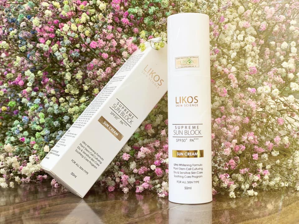 Kem Chống Nắng Likos