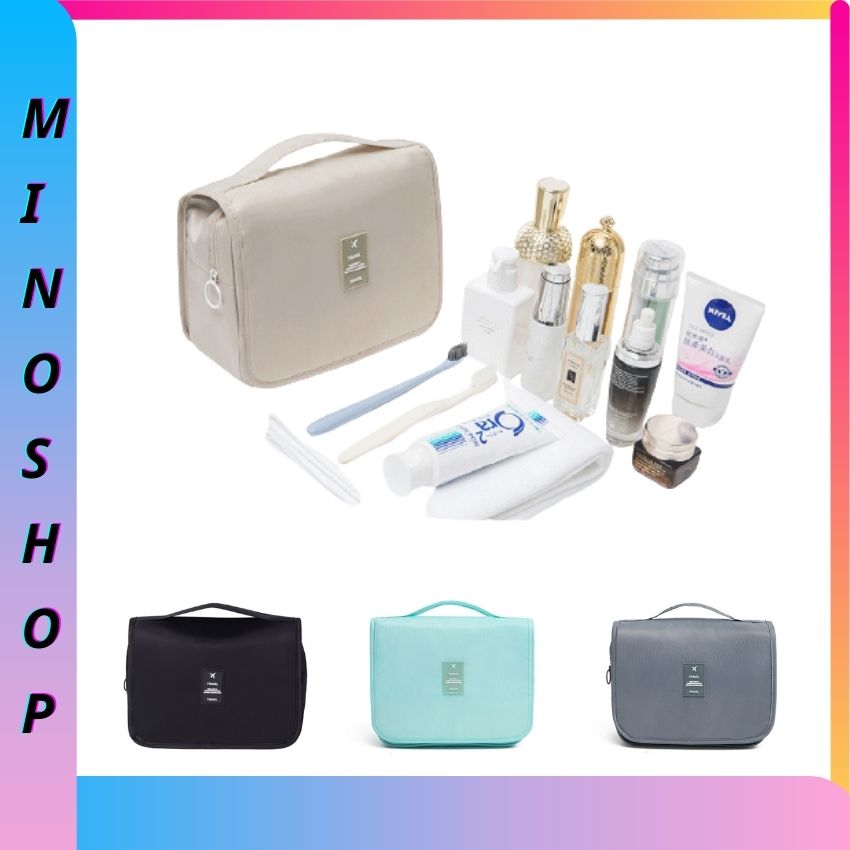 Túi Đựng Mỹ Phẩm Cao Cấp Đựng Đồ Trang Điểm Size Lớn Chia Ngăn Đựng Đồ Cá Nhân Đi Du Lịch TMP05 MINOKA SHOP