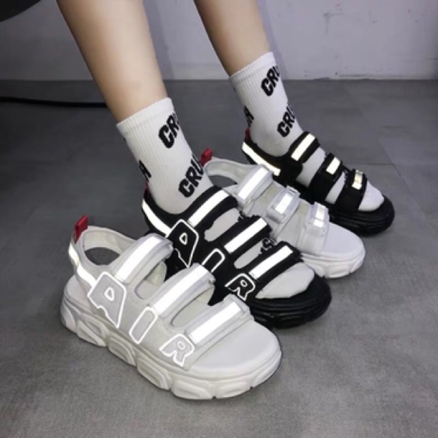 Sandal nữ sandal học sinh 3 quai phản quang siêu chất