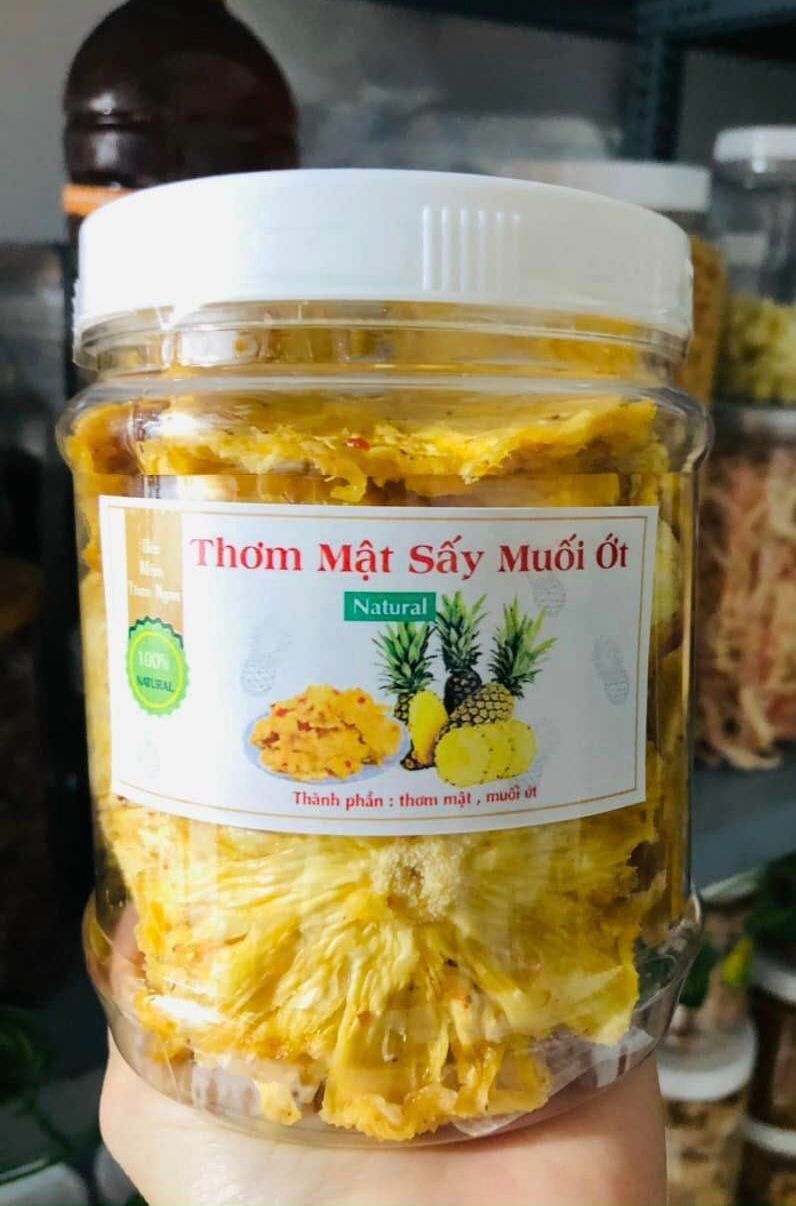 Thơm mật sấy muối ớt 300gr