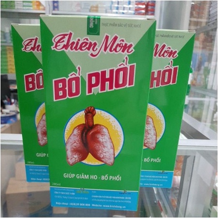 Thiên môn bổ phổi bình đông – chai 280ml.