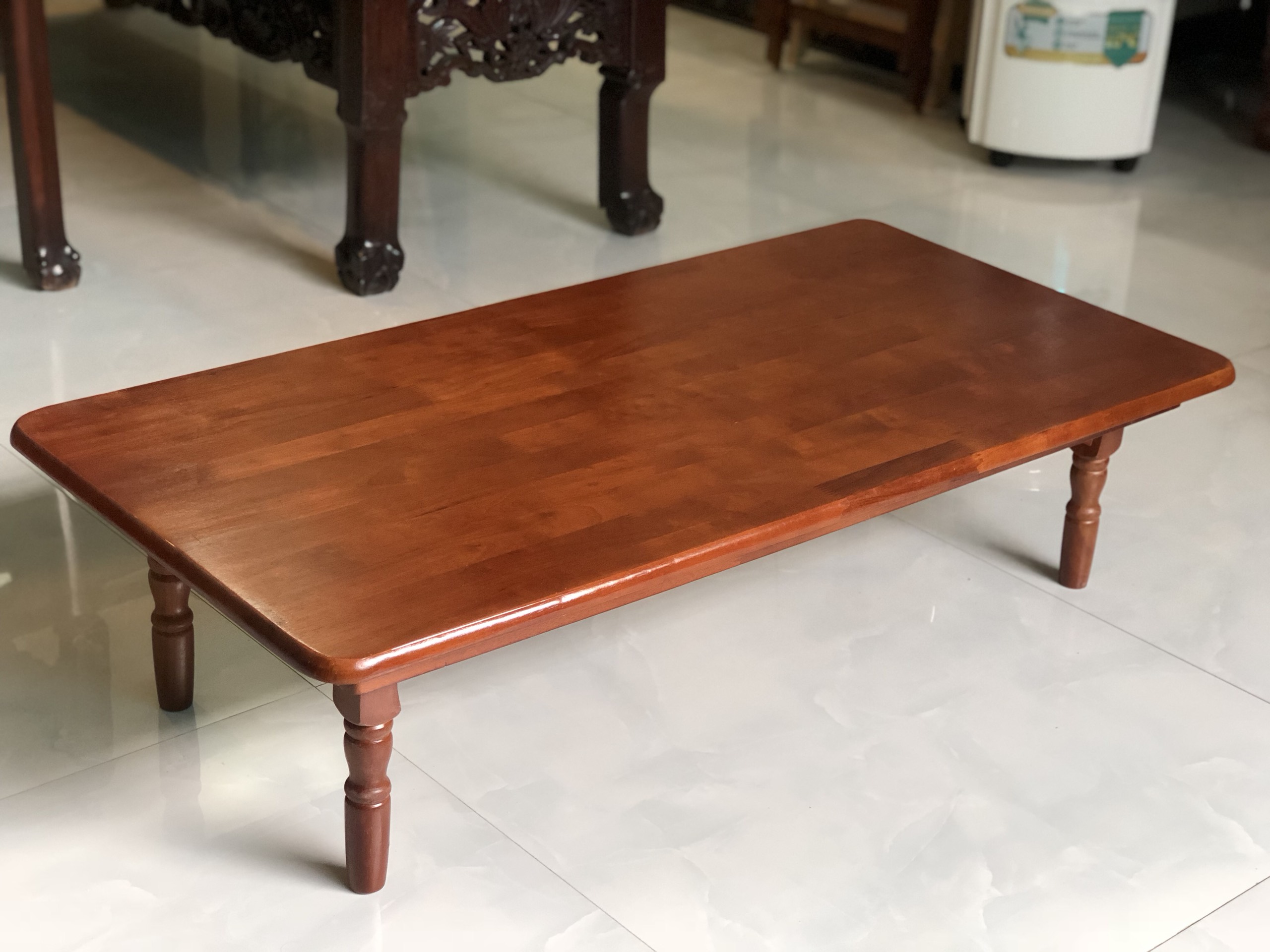 Bàn gỗ xếp ngồi bệt,bàn trà phong cách Nhật 60 x 120 cm VIMOS