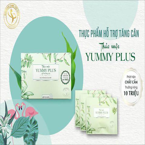 THẢO MỘC HỖ TRỢ TĂNG CÂN YUMMY PLUS Liệu trình 14 ngày tăng 2-4kg