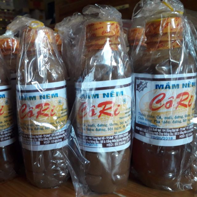 Mắm nêm CORI siêu ngon combo10 chai 500ml