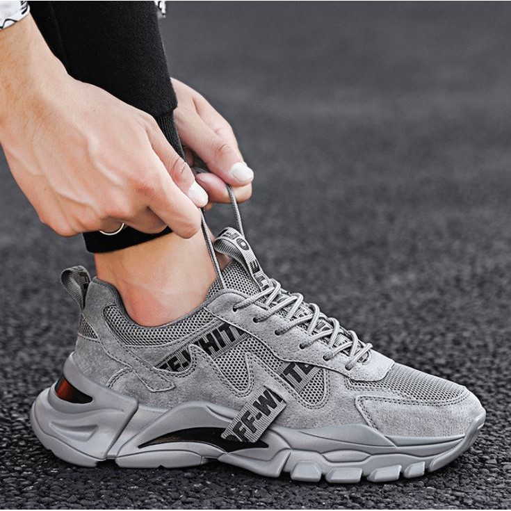 Giày Thể Thao Nam Tăng Chiều Cao Phong Cách Thời Trang K14