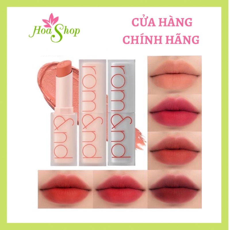 Son thỏi lì romand new zero matte