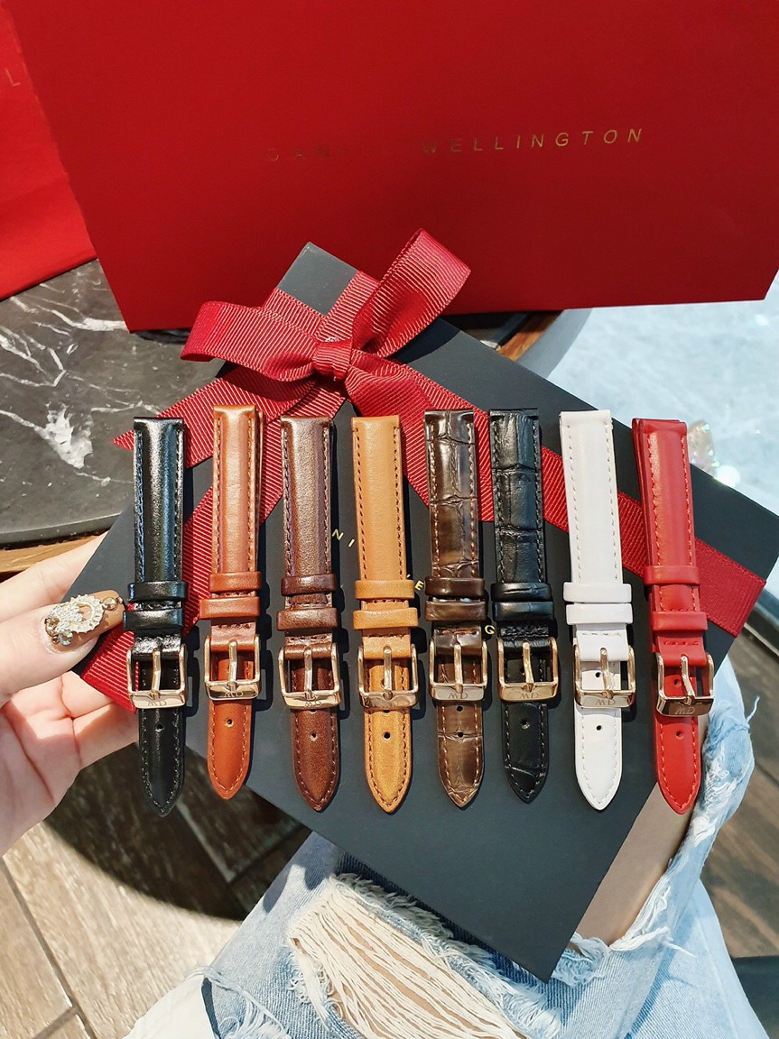 [HCM]Dây da đồng hồ dw nam nữ unisex classic size 36mm