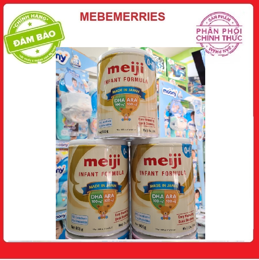 Chính hãng sữa meiji 0 infant formula 800g