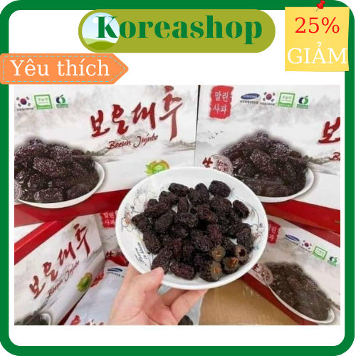 Mứt táo đen hàn quốc loại 1 1kg