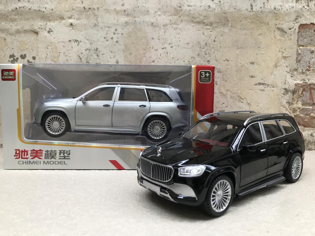 Mô hình xe mercedes maybach gls600 1:24