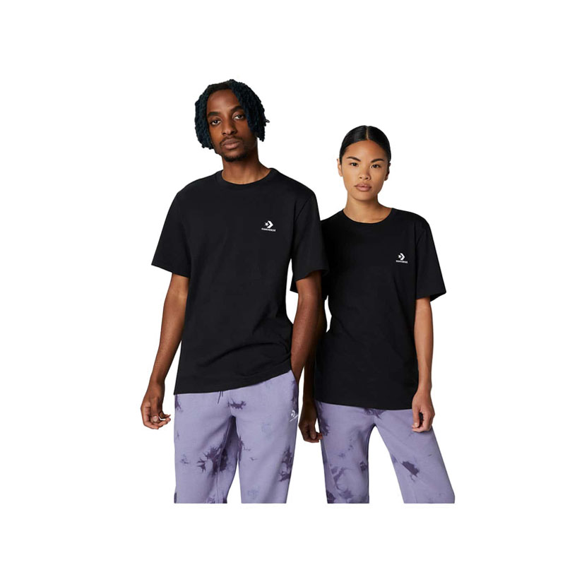 Áo Thun Converse Converse Go-To Embroidered Star Chevron Tee Unisex Adult's - Black