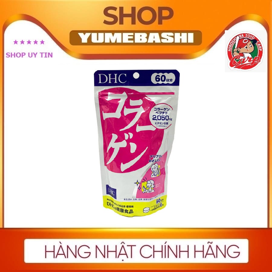 Viên uống collagen dhc 360 viên 60 ngày nhật bản đẹp da chống lão hóa