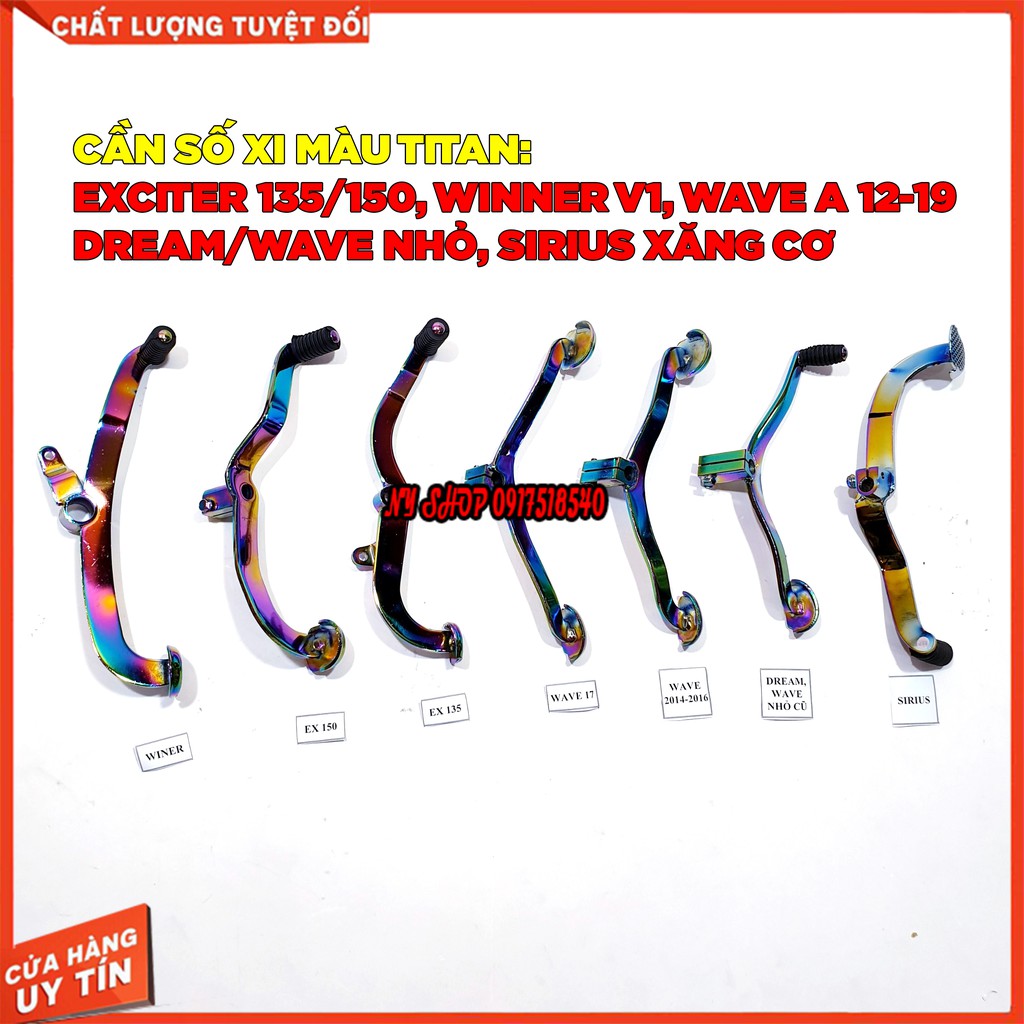 CẦN SỐ 2 CHIỀU EXCITER 135, EX 150, WINNER V1, WAVE A 2014 - 2019 , SIRIUS , DREAM II / WAVE NHỎ