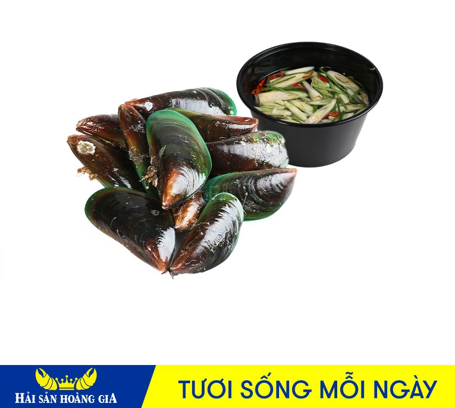 [Chỉ Giao Nội Thành HCM] Vẹm Xanh Thiên Nhiên Loại 1 (30 Đến 40 con/kg) - Tặng Kèm Nước Hấp Sả - Hải Sản Hoàng Gia