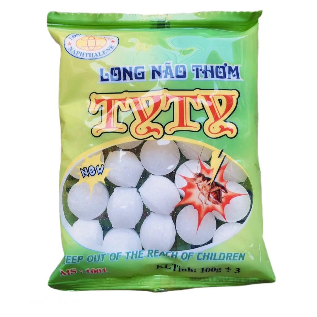 Gói 100 gram Long não thơm Tyty khử mùi xua đuổi côn trùng hiệu quả