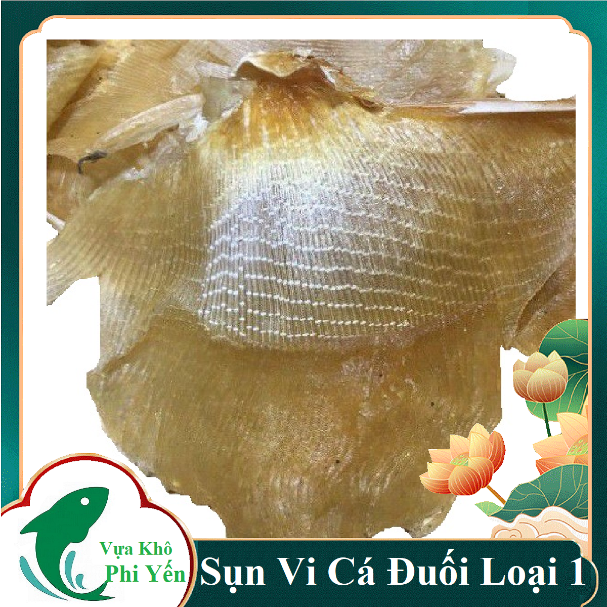 Vi cá đuối – đặc sản đà nẵng- vây cá đuối- - vựa khô phi yến