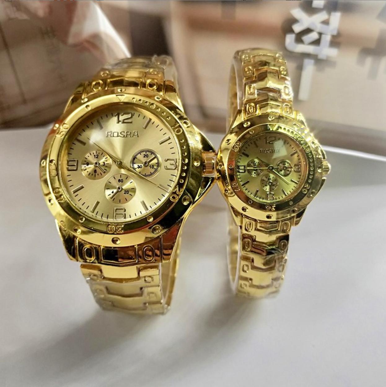 Đồng hồ thời trang Rosa nam nữ chống nước chống xước