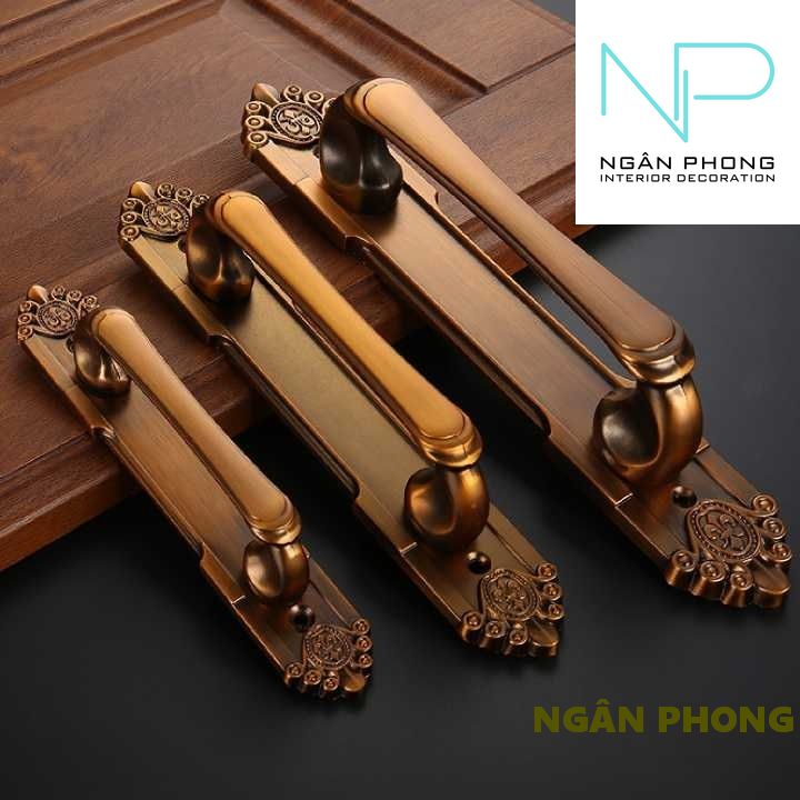[HCM]TAY NẮM CỬA GỖ CỔ
