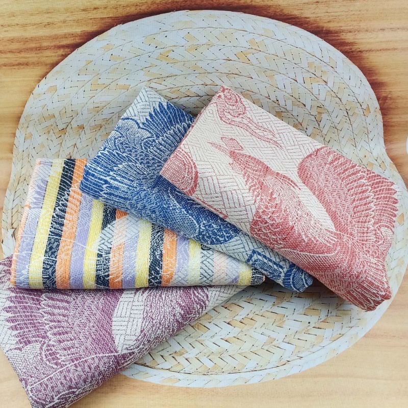 Mền chỉ Thổ Cẩm thiêu Phượng Hoàng