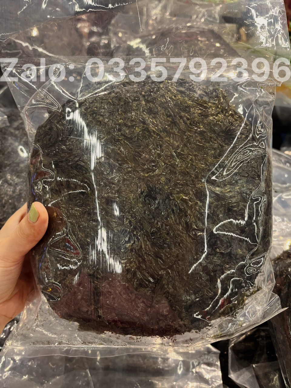 Rong biển khô lý sơn 100gr & rong biển làm cháy tỏi - út duyên 76 đặc sản