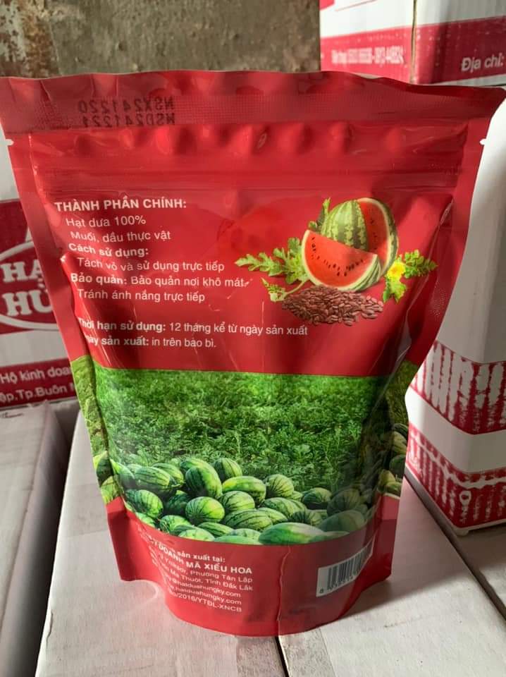 500gr hạt dưa không tẩm màu đặc biệt thơm ngon, có trợ ship