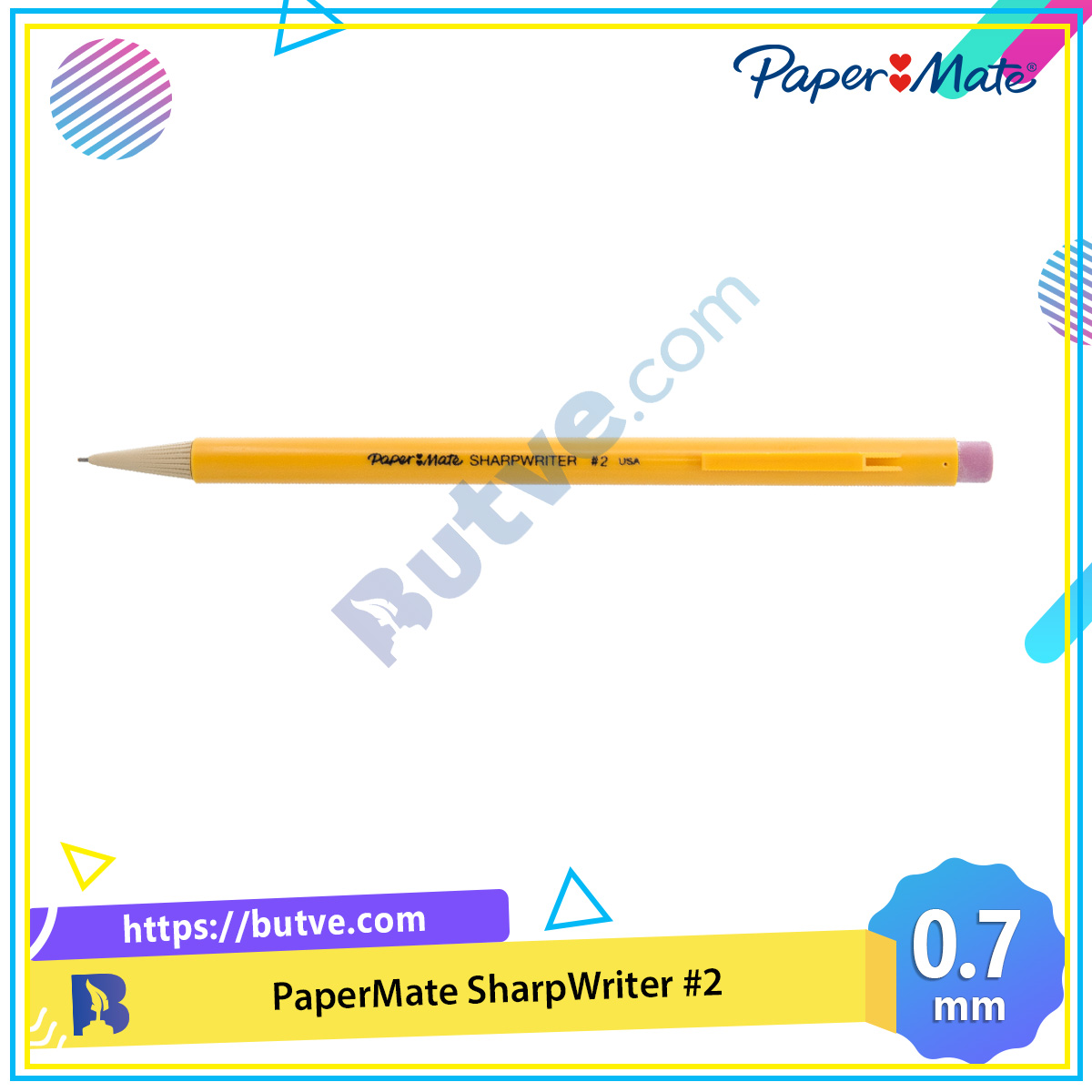 [HCM]Bút chì bấm Paper Mate SharpWriter Ngòi 0.7 mm – HB #2
