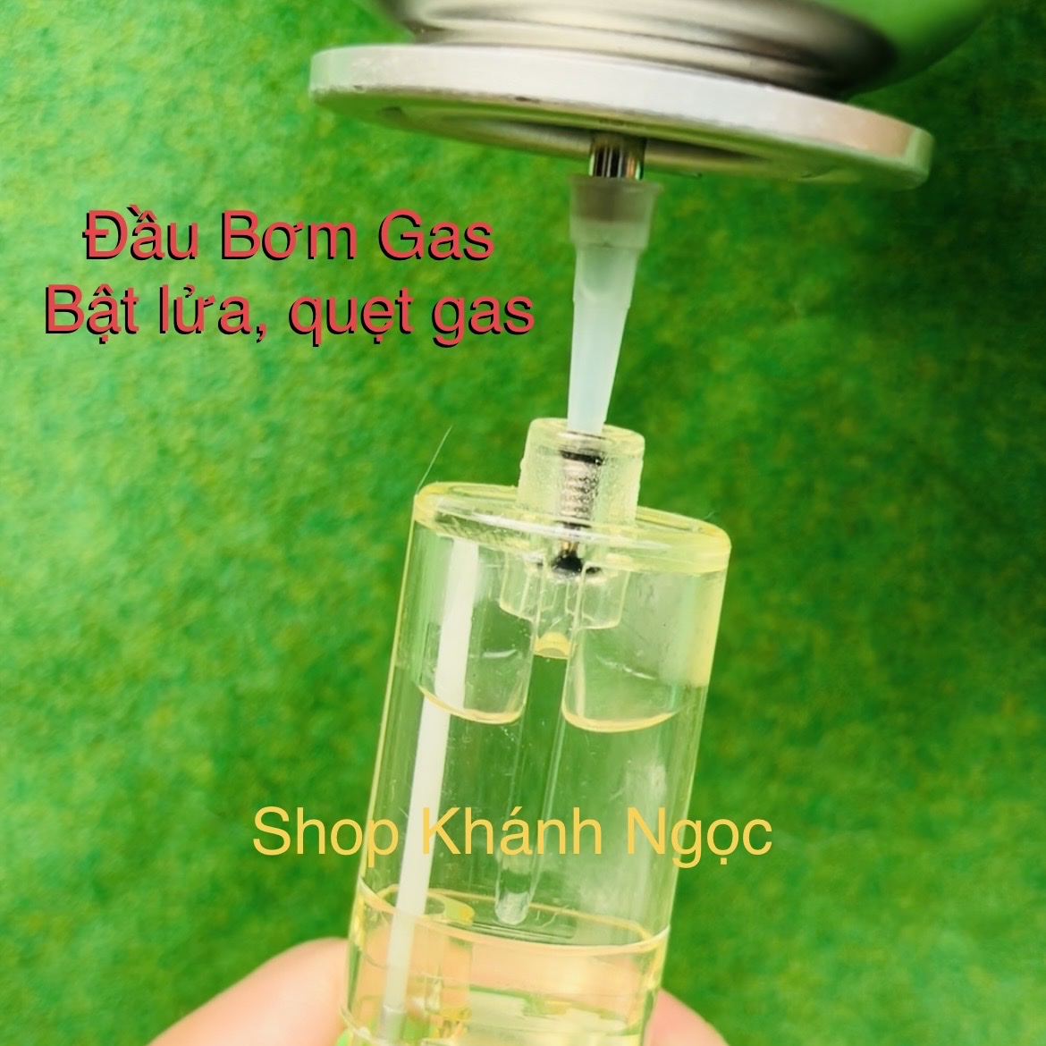 Đầu bơm gas bật lửa , Bơm gas hột quẹt , Gas bơm bật lửa , Đầu bơm ga cho bật lửa bằng bình ga mini du lịch - Điện Máy TẬN TÂM Store