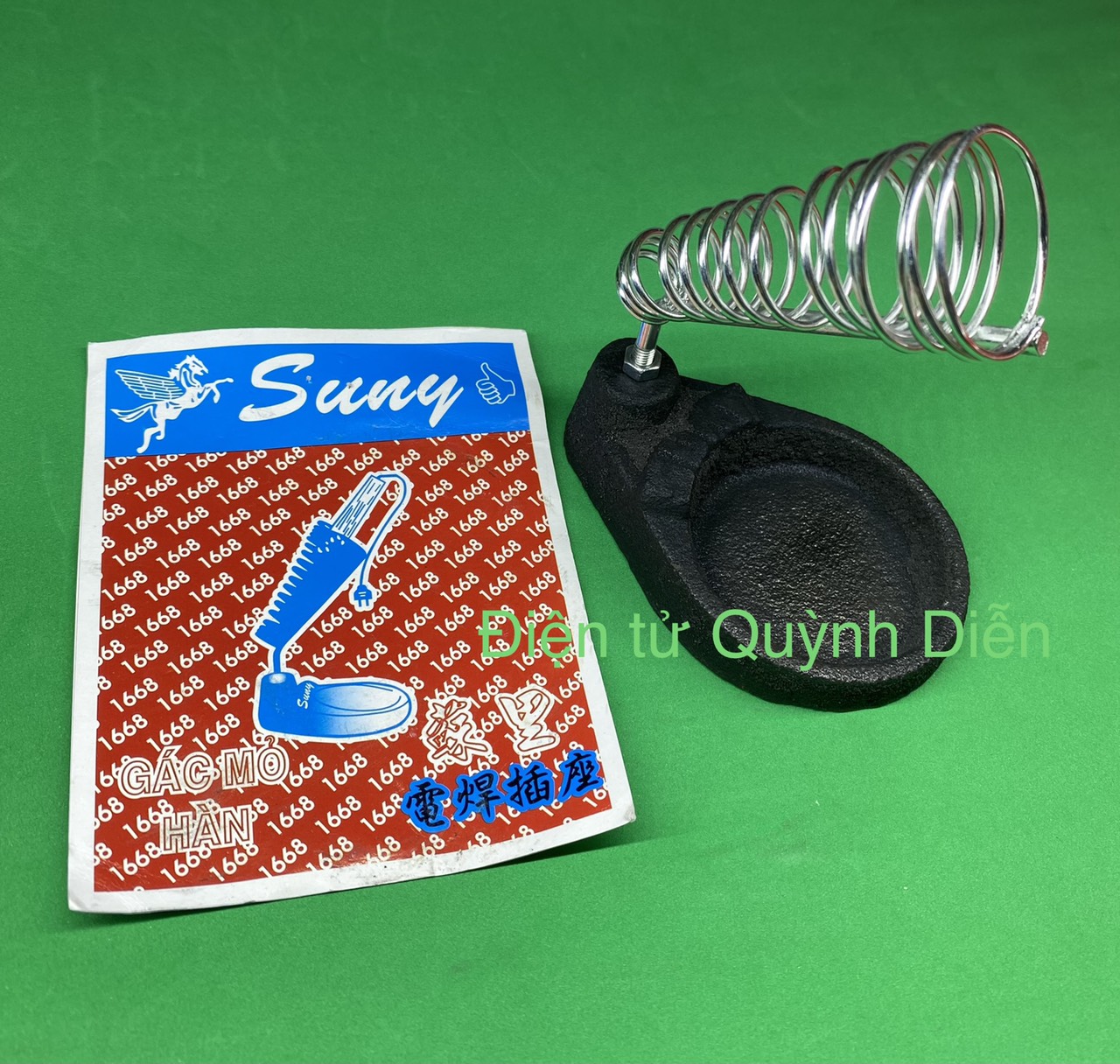 Đế gác mỏ hàn có giá đỡ loại đế nặng
