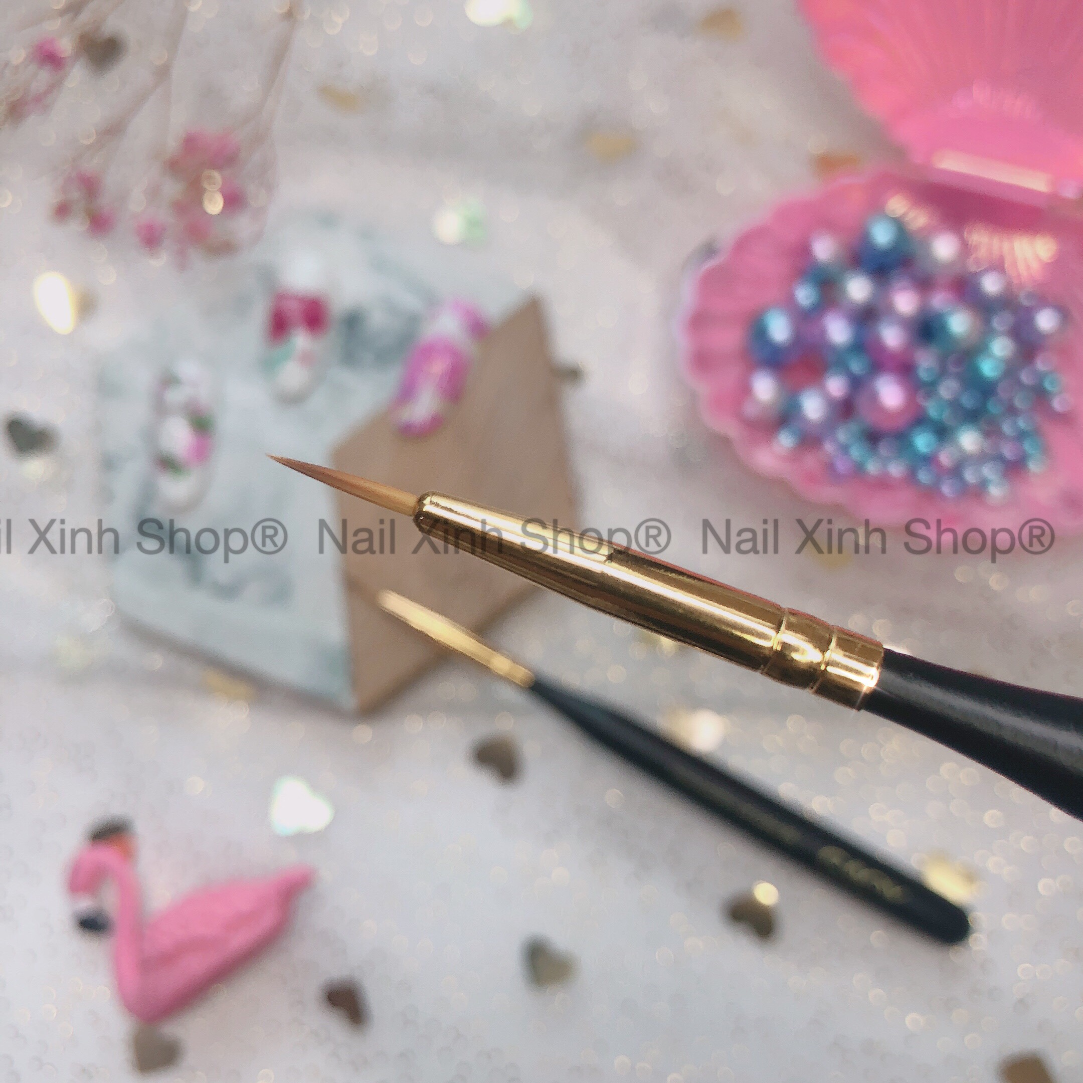 [HCM]Cọ Tô màu vẽ nail chuyên nghiệp cọ vẽ đầu tròn cao cấp chuyên dụng nail salon 2020 Cọ Gaoy chính hãng