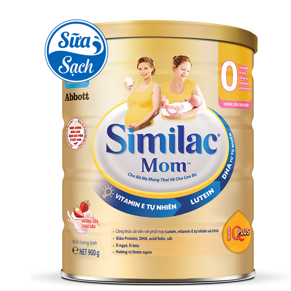 Sữa bột Similac Mom hương vani 900g