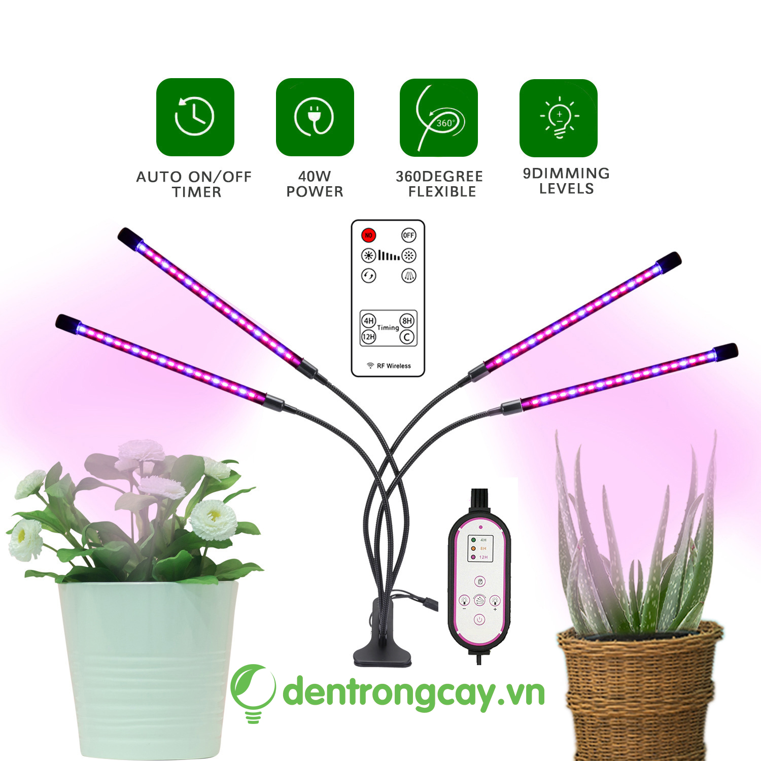 Đèn Led thanh hỗ trợ quang hợp cho cây trồng
