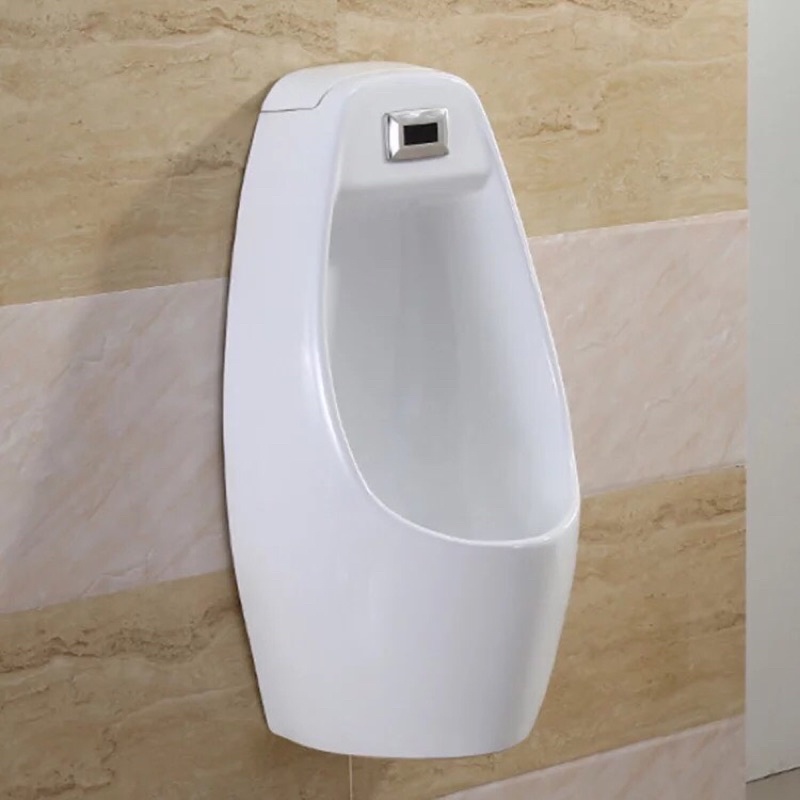 Bồn tiểu nam Bộ xả cảm ứng, Bồn tiểu nam màu trắng, bồn tiểu màu đen nhập khẩu