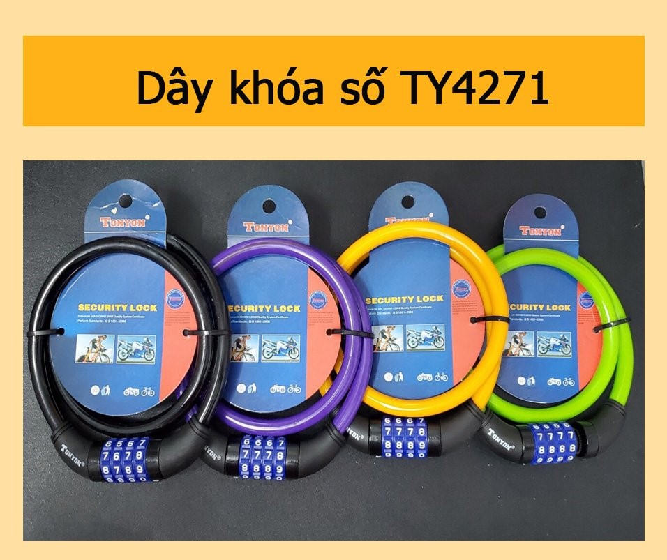 Khoá dây chống trộm ty 4271