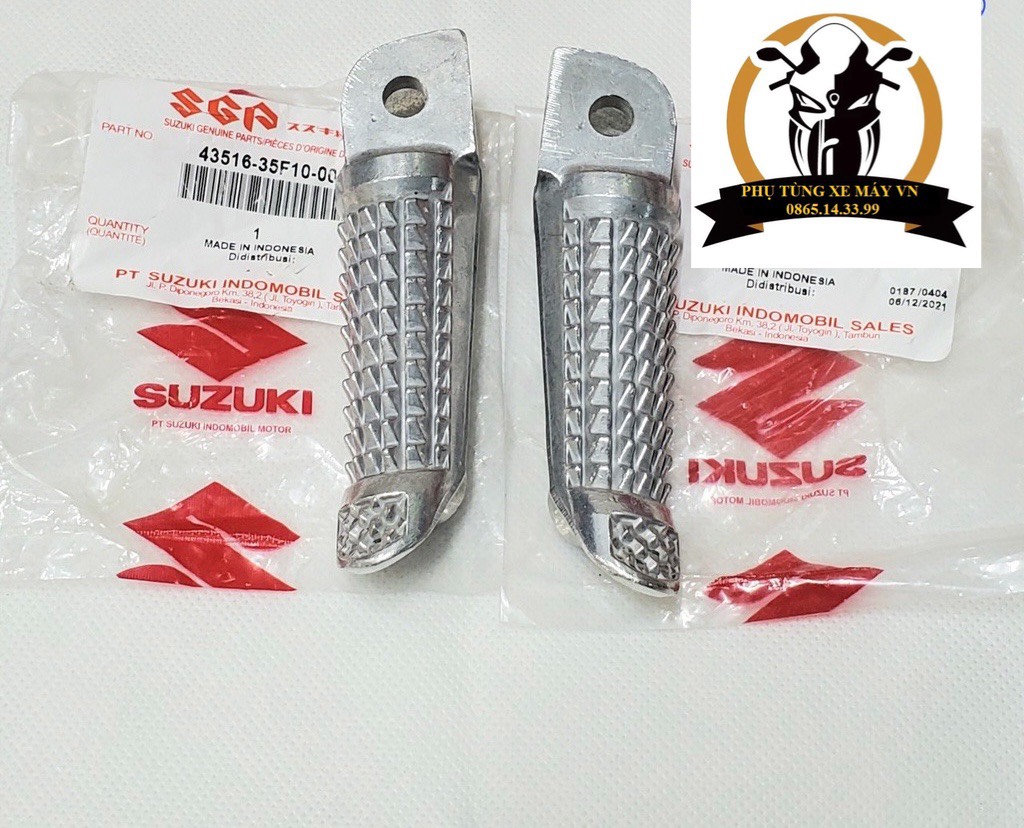 Gác chân trước raider fi/ satria fi bằng nhôm zin indo