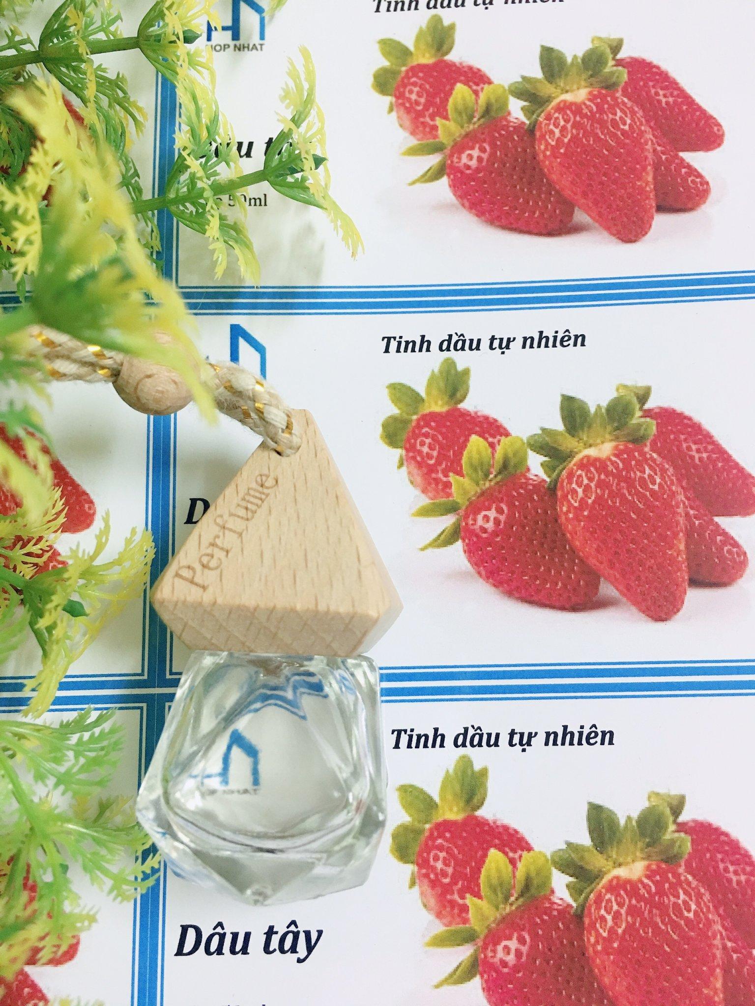Tinh dầu treo xe , treo tủ đồ hương Dâu Tây