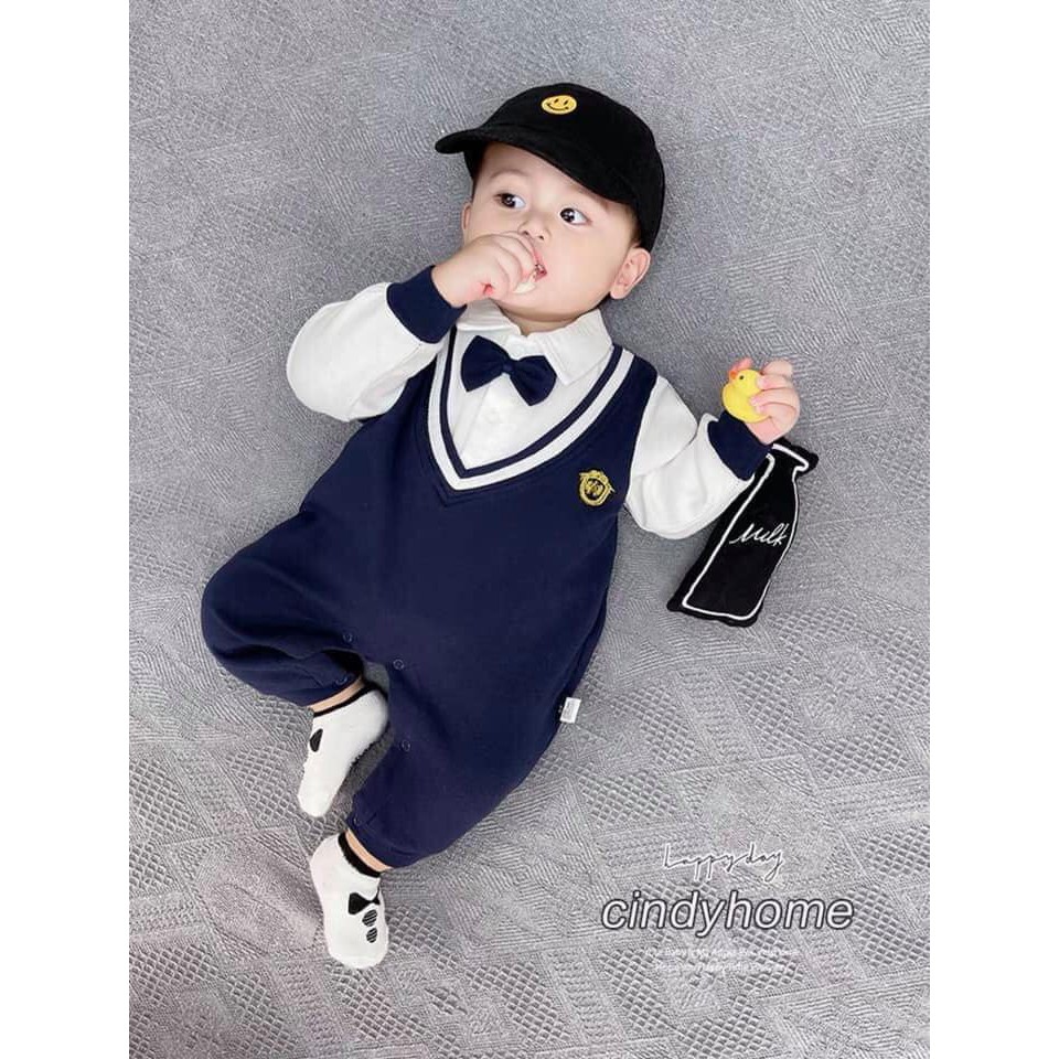 Body vest cao cấp cho bé trai size 3-13kg