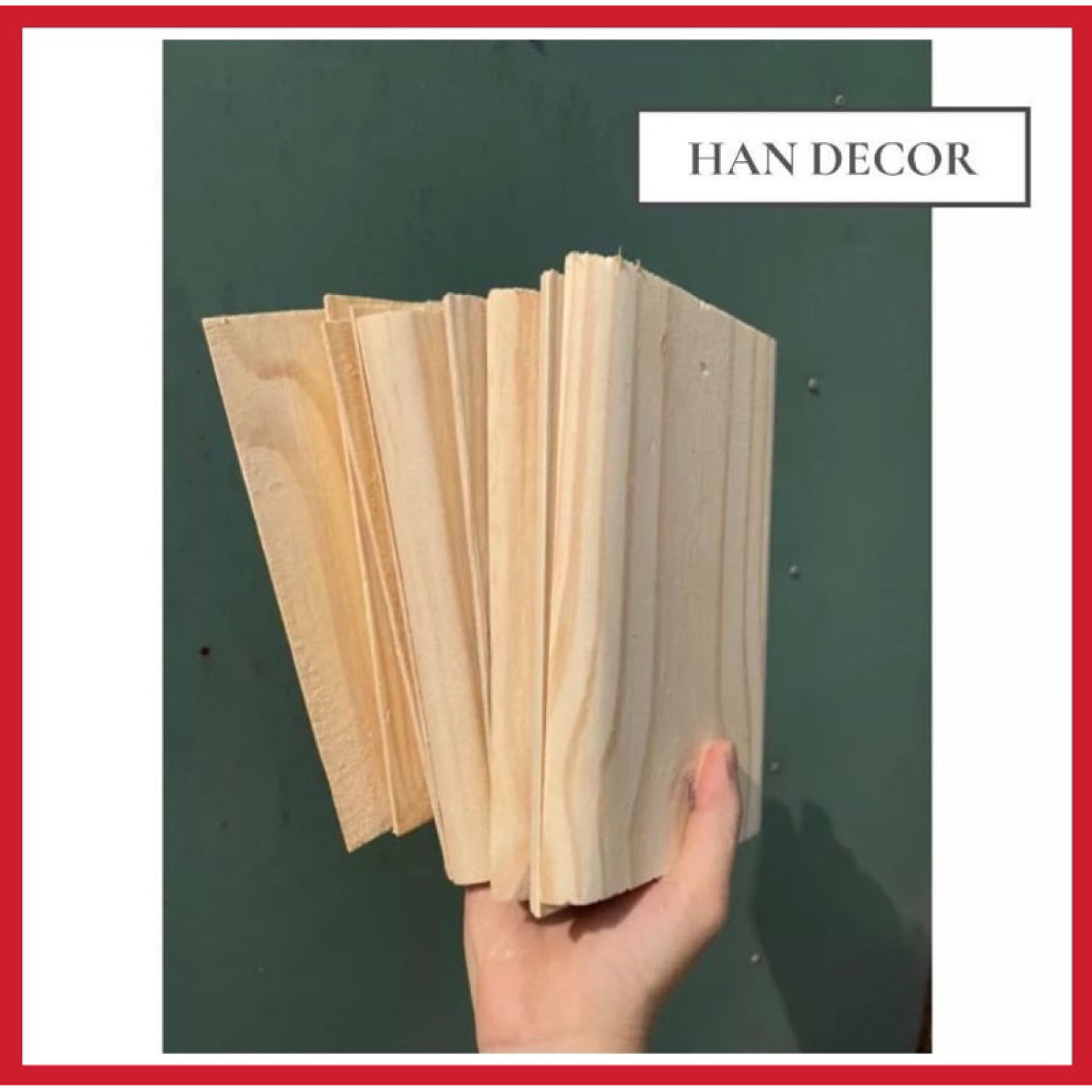 Miếng gỗ mini trang trí nhà cửa , thanh gỗ ngắn đủ kích thước
