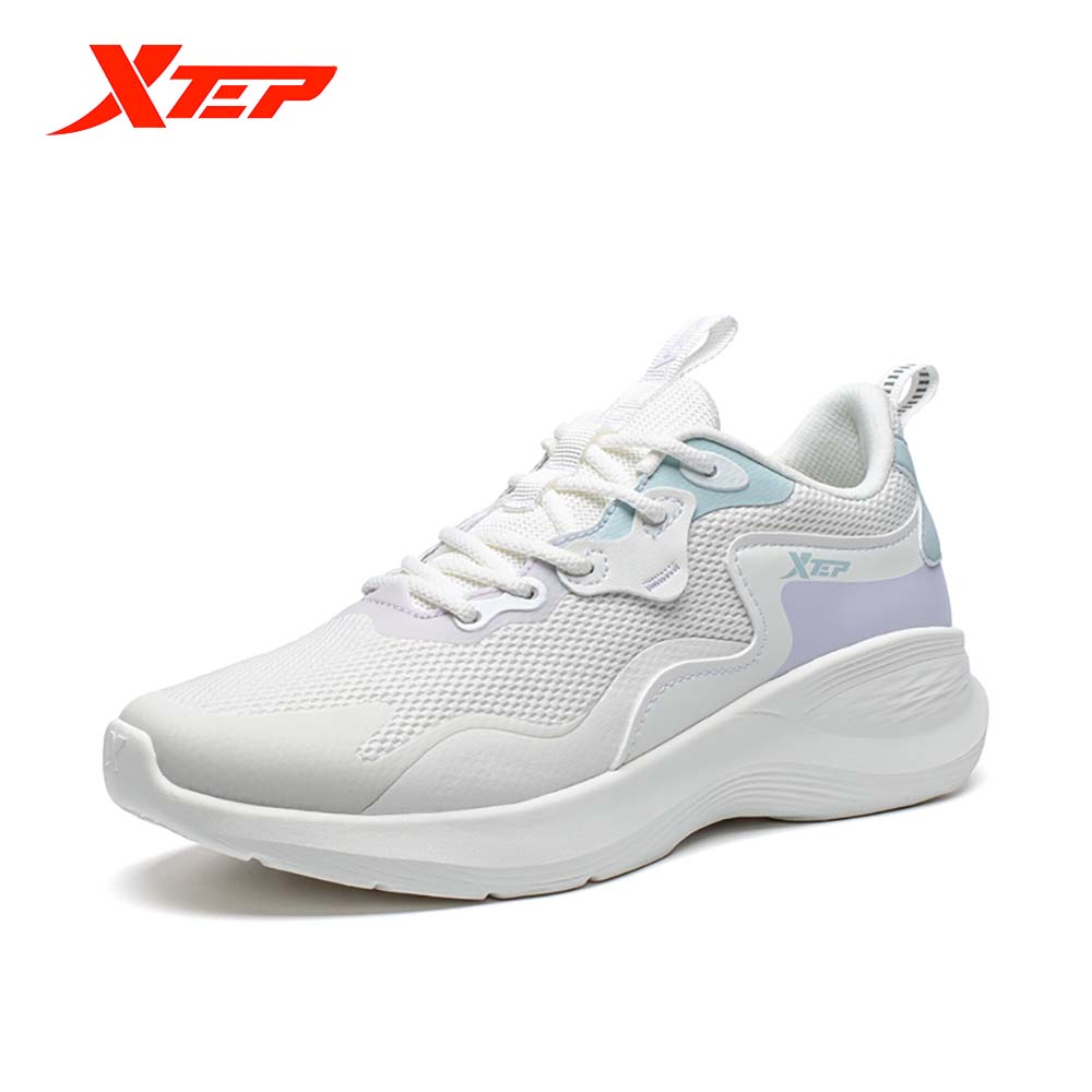 【Buy 1 Get 1 Free Gifts Xtep W nữ mùa thu và mùa đông mới đích thực Giày chạy đầy đủ đệm giày Giày giản dị Giày thể thao 878118110031