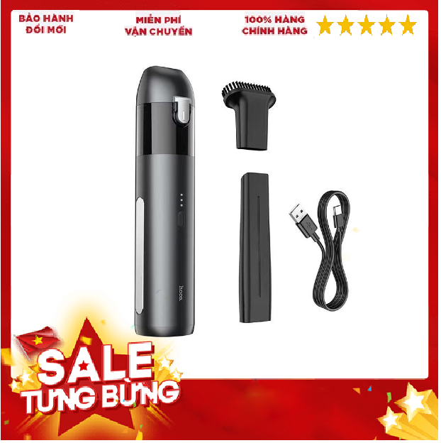 Máy hút bụi đa năng Hoco S20 vừa hút kèm đèn pin chiếu sáng bảo hành chính hãng