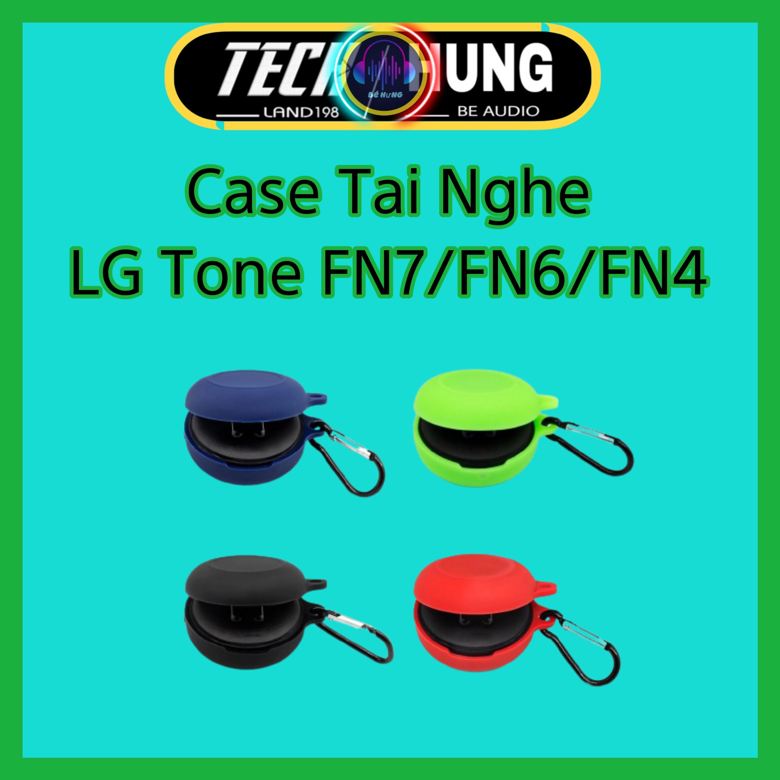 Case ốp bảo vệ Silicon Tai Nghe LG Tone Fn7/Fn6/Fn4/FP5/FP6/FP8