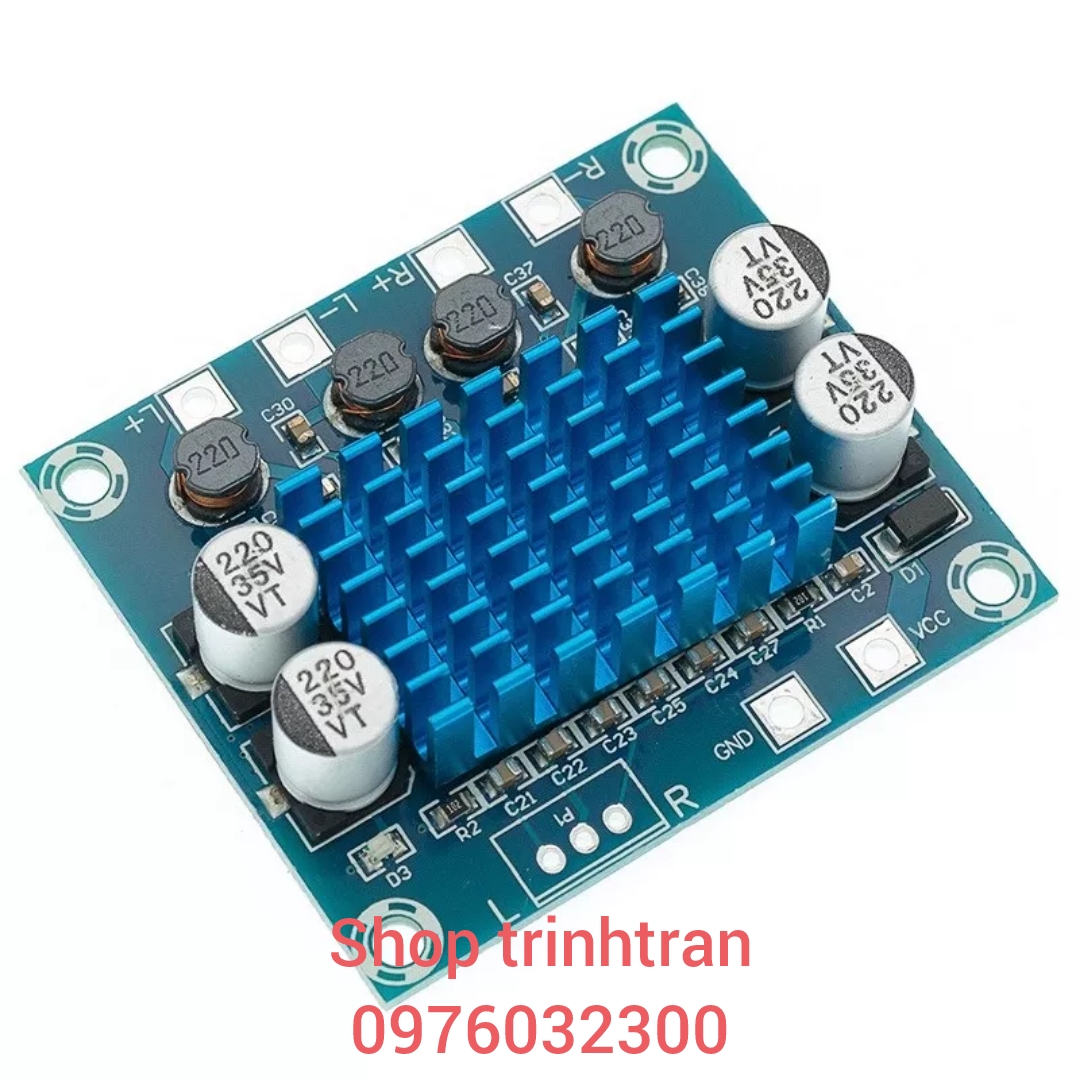 Mạch tăng âm tpa3110 xh-a232 30w+30w kênh 2.0 dc 8-26v 3a chất lượng cao.